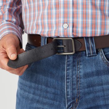 Men's Lifetime Leather Reversible Belt