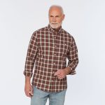 Men's Casual Oxford Standard Fit Long Sleeve Shirt