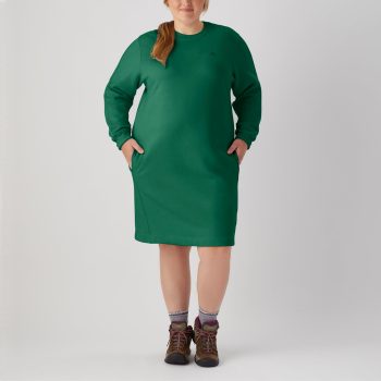 Women's Plus AKHG Crosshaul Cotton Camp Dress