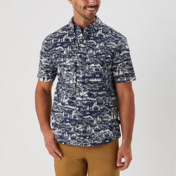 Men's AKHG Sandstone Standard Fit Shirt
