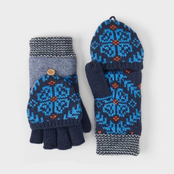 Women's Fair Isle Convertible Mittens