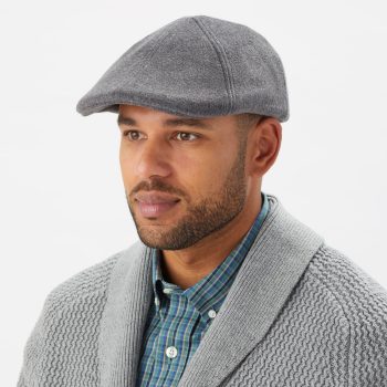 Men's Wool Earflap Driver's Cap