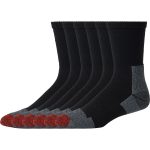 Men's Everyday 6-Pack Lightweight Crew Socks