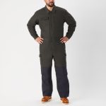 Men's Superior Fire Hose Insulated Coveralls