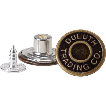 8-Pack Antique Gold Buttons