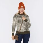 Women's Woolpaca Tuck Stitch Crew Sweater