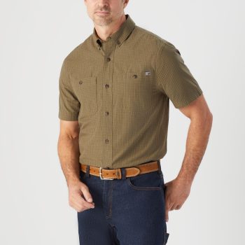 Men's 40 Grit Poplin Short Sleeve Shirt
