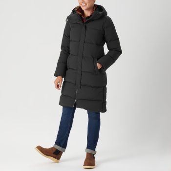 Women's Ruffer Puffer Arctic Down Long Coat