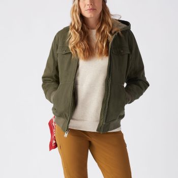 Women's Superior Fire Hose Insulated Hooded Jacket