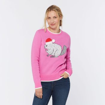 Women's Ugly Beaver Holiday Sweater