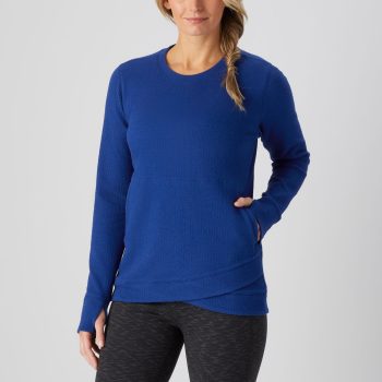 Women's Textured Jacquard Sweatshirt