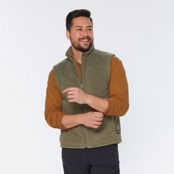 Men's Shoreman's Fleece Gridlock Vest