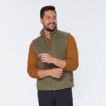 Men's Shoreman's Fleece Gridlock Vest
