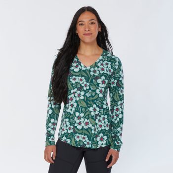 Women's AKHG Renew Bamboo Long Sleeve Tee