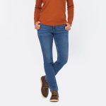Women's Double Flex Brushed Back Slim Leg Jeans