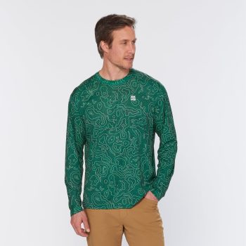 Men's AKHG Tun-Dry Relaxed Fit Long Sleeve Shirt