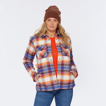Women's Folklore Flannel Insulated Shirt Jac
