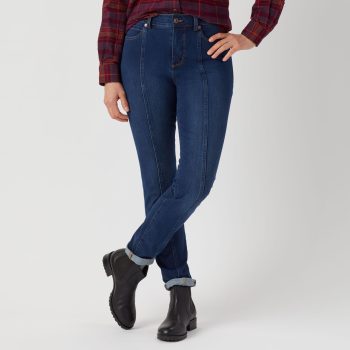 Women's Jean-Netics High Rise Slim Leg Jeans