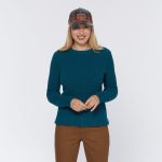 Women's Heritage Waffle Stitch Crew Sweater