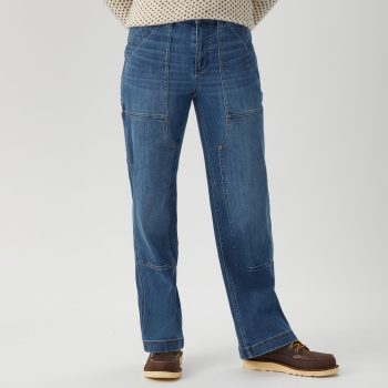 Women's Double Flex Denim Relaxed Leg Jeans