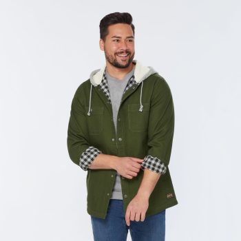 Men's Fire Hose Standard Fit Hooded Limber Jac