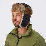 Men's AKHG Ushanka Fur Trapper Hat