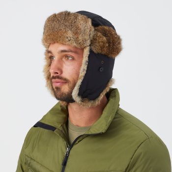 Men's AKHG Ushanka Fur Trapper Hat