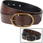 Women's Lifetime Leather Reversible Belt