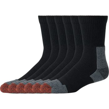 Men's Everyday 6-Pack Midweight Crew Socks