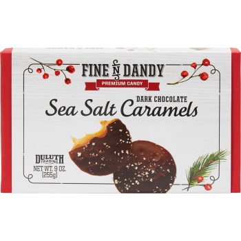 Dark Chocolate Sea Salt Caramels